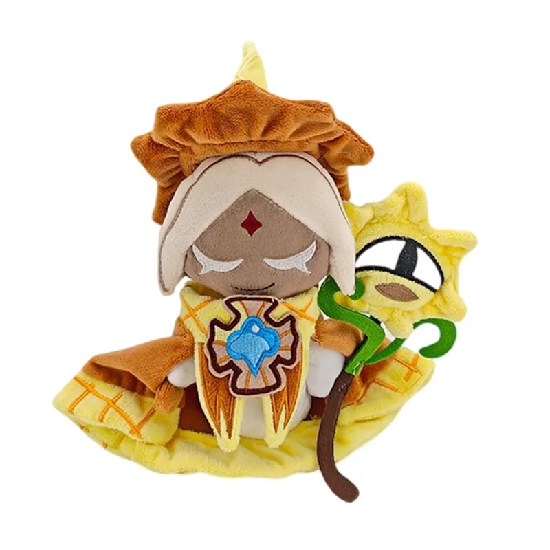 25cm Shadow Milk Cookie Plush Cookie Run Kingdom Plush Toys Statue Collection Room Decoration Kids Toy Friends Birthday Gifts