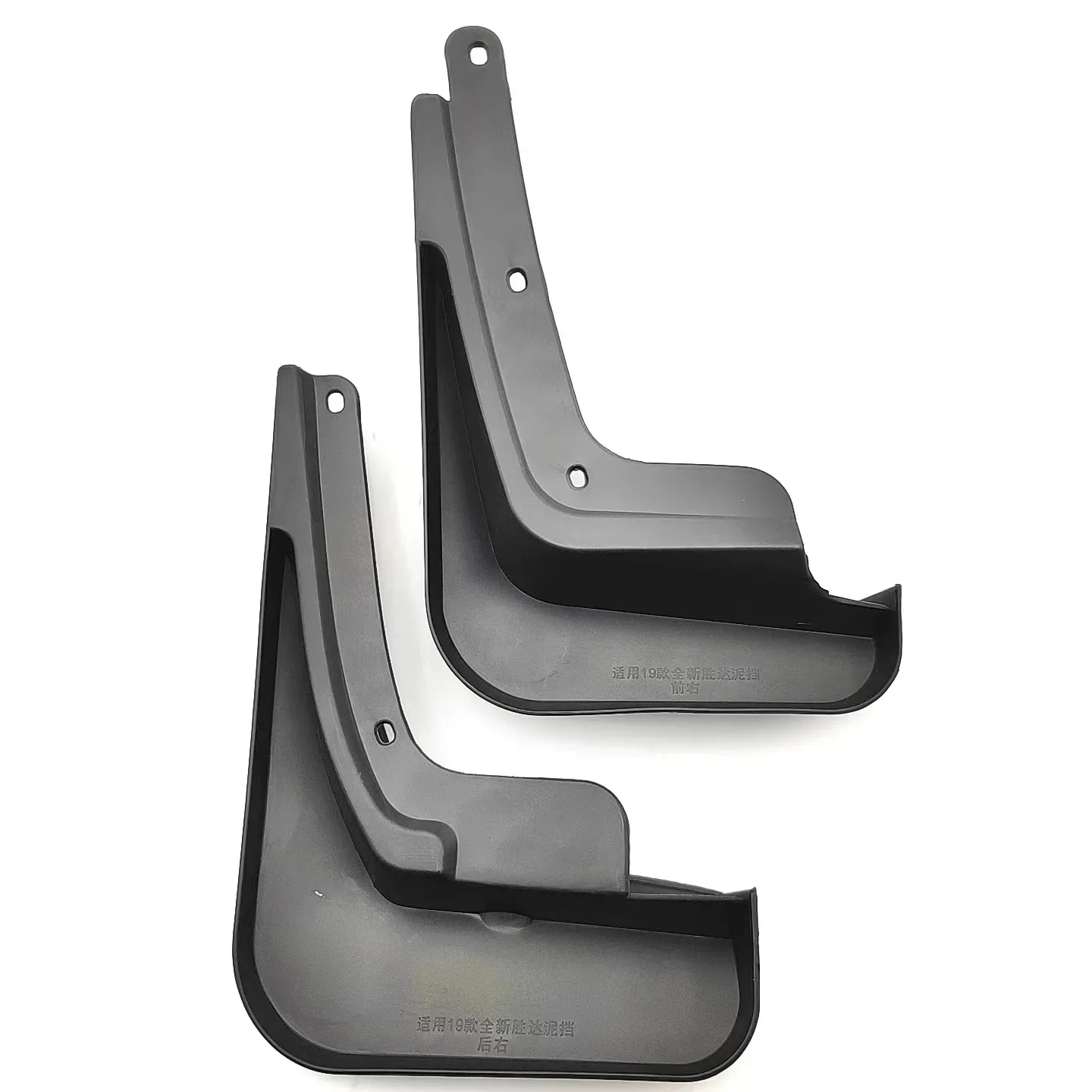 산타페 2019-2023 용 4PCS 자동차 머드 가드 커버 전면 및 후면 부품 스플래시 방지 자동차 머드 가드 플랩 휠 가드 액세서리