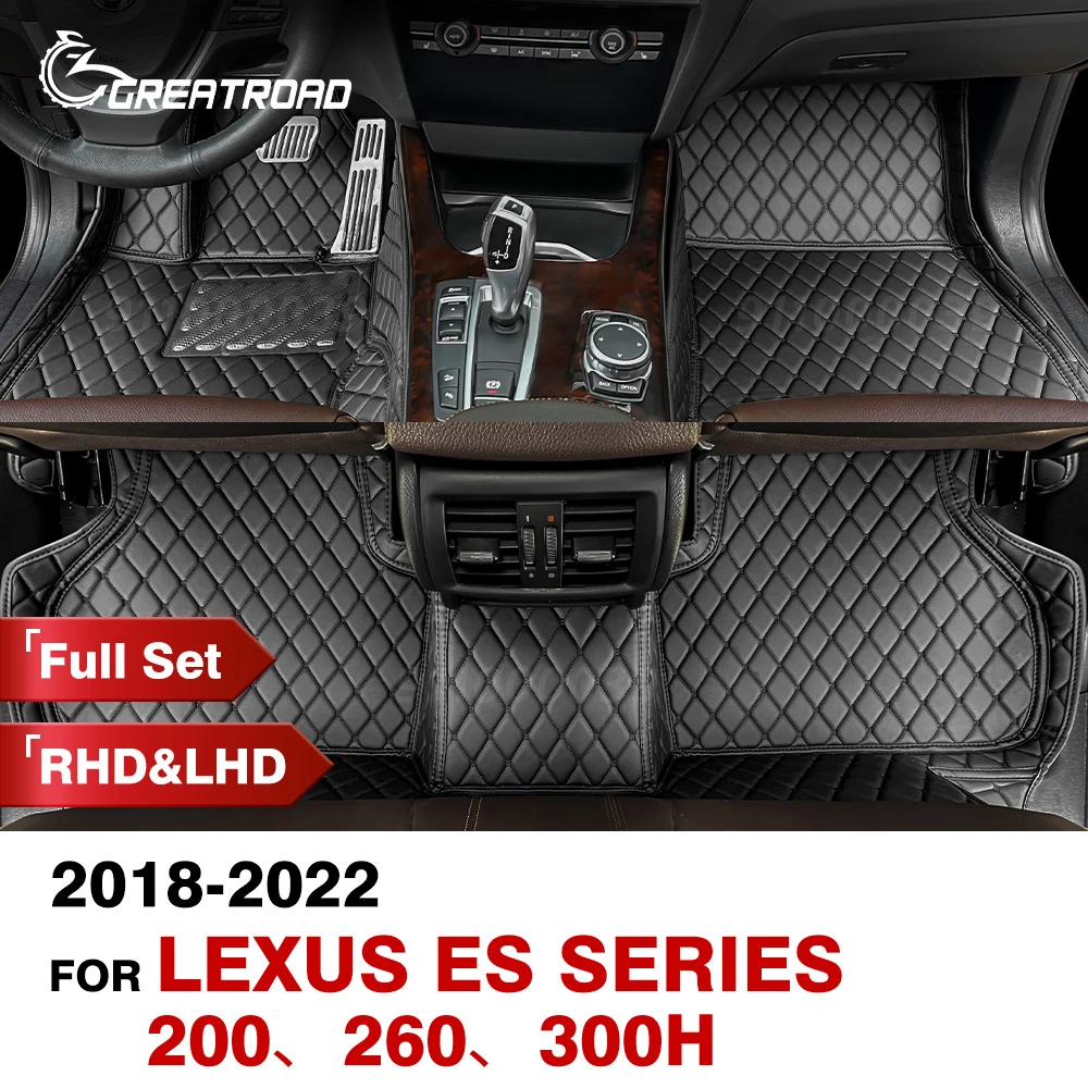 

Автомобильные коврики для LEXUS ES series 200 300h 260 2018 2019 2020 2021 2022