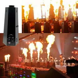 Lanzador de llama True Fire ThrowerSpray Spark Machine, encendedor de llama de chorro Hexagonal Vertical, Control DMX512 para escenario, fiesta, discoteca