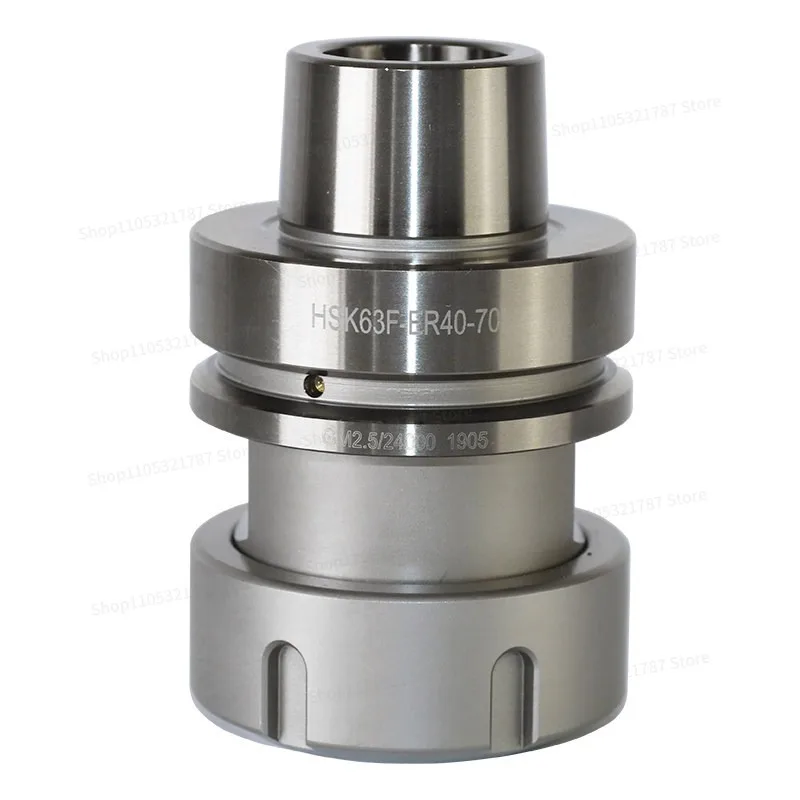 For Woodworking Tool Holder HSK63F-ER40-70 Engraving Machine Spindle Dynamic Balance High Speed Milling Tool Handle
