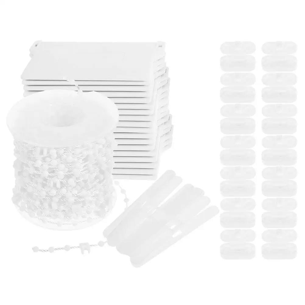 

Blind Repair Parts Vertical Curtain Accessories Chain Weights Louver Plastic Bottom Beaded and Connector Replacement Window
