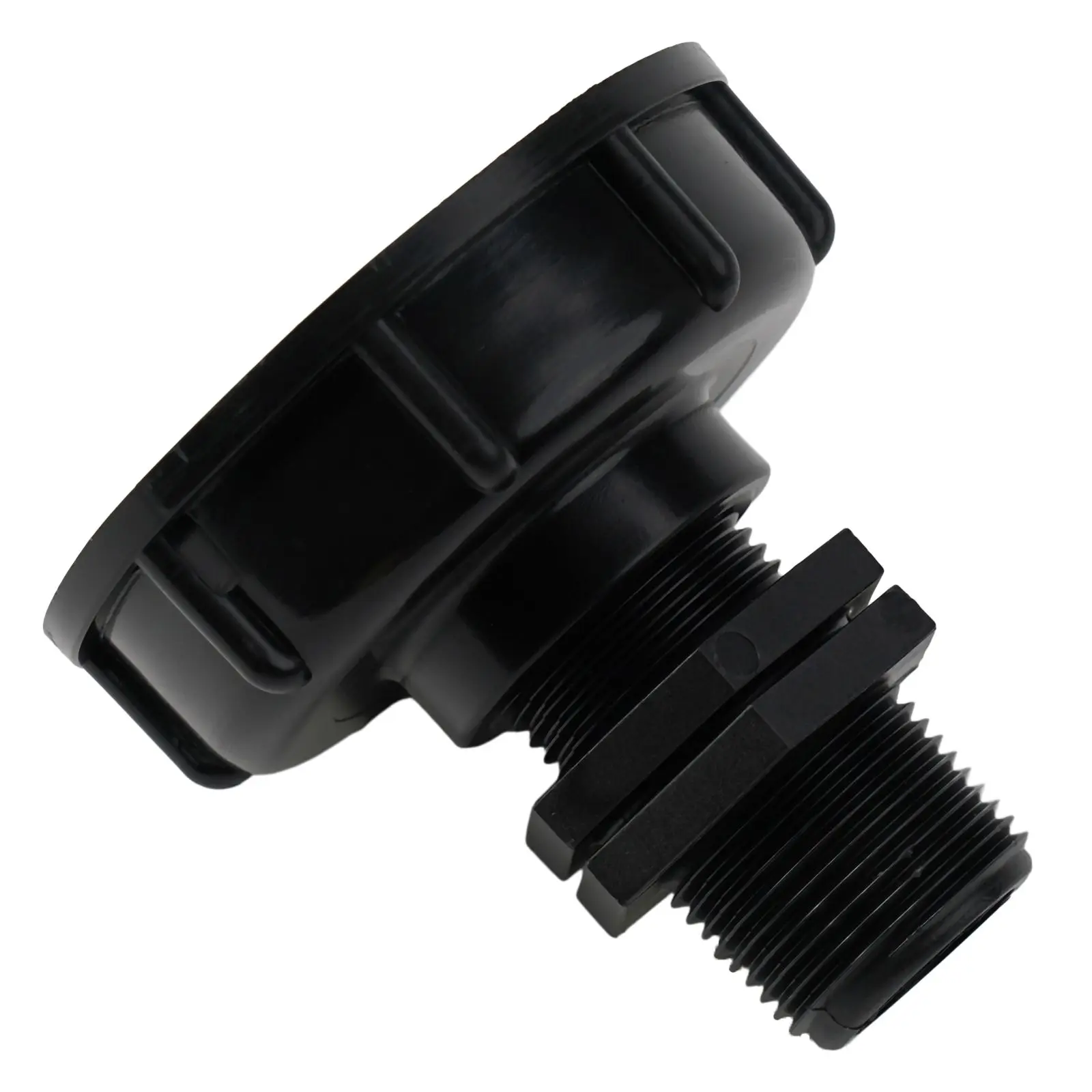 IBC Container Adapter S60x6 Cap with External Thread 1 Inch Lid for Use in Garden Agriculture and Industrial Settings