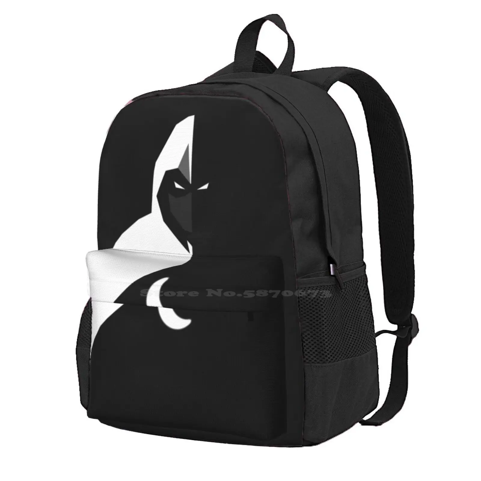 Moon Knight Graphic 2 Hot Sale Schoolbag Backpack Fashion Bags Moon Knight Comics Comics 2 New York City Nyc