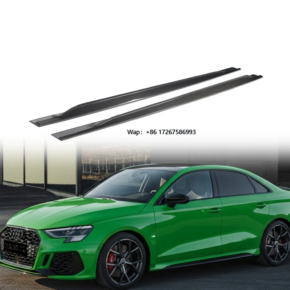 

Dry Carbon Fiber Side Skirt for RS3 8Y 8.5Y Hatchback and Sedan 2022-2026 2PCS
