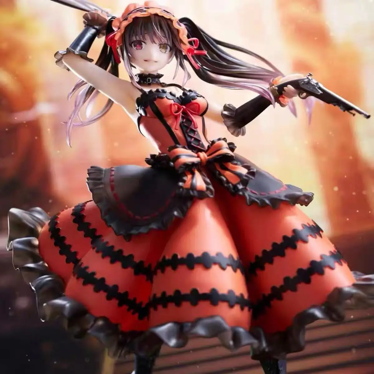 Genuine Original Japanese Version DATE A LIVE AMP Prize Tokisaki Kurumi Nightmare Zafkiel Collection Model Room Decoration