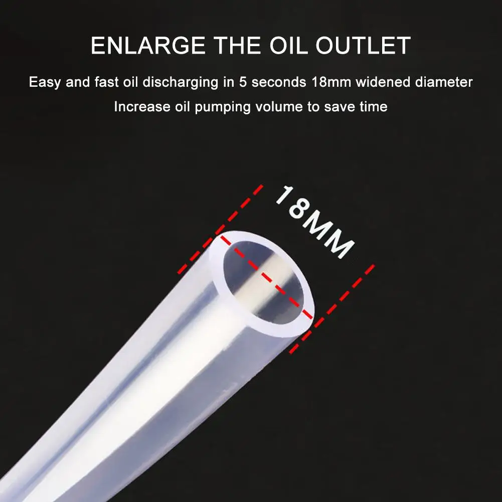 Bomba de óleo de gás manual prática em pvc, bomba de combustível de carro, bomba de palha manual durável para afinação de gasolina líquida, bomba diesel
