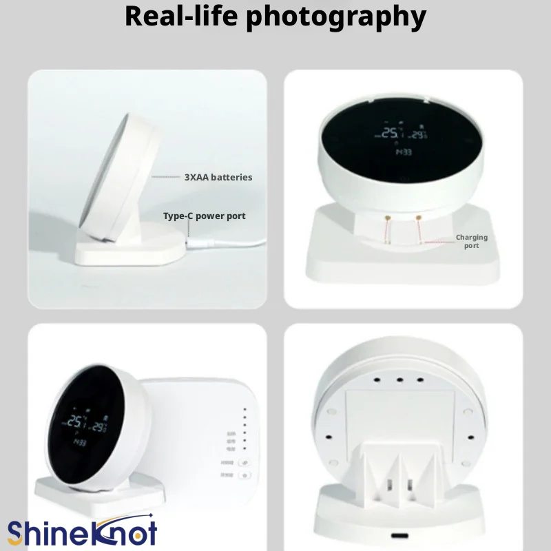 SHINEKNOT Tuya Wifi Wireless Temperature Controller Supports Voice Control For Fireplace Hanging Stove Temperature Controller