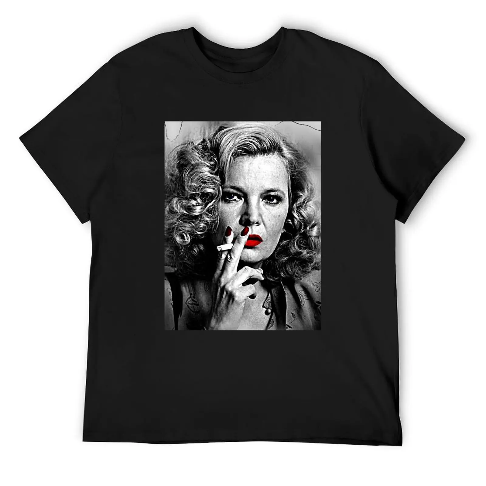 Gena Rowlands . T-Shirt anime stuff hippie clothes funny t shirts men