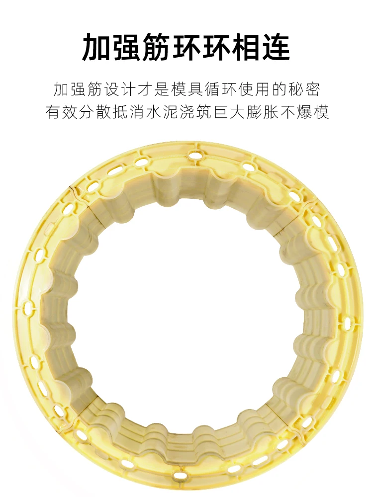 Roman Column Column Body Mold Glossy Cylinder Accessories Model Villa Gate Round Decorative Plastic Formwork