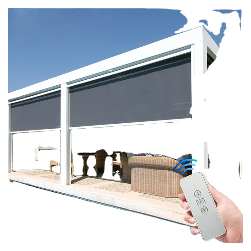 

2025 Hot Motorized Curtains Electric Sheer Curtain For Windows Cordless Smart Blinds Roller