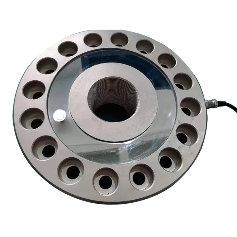 

Customized high quality 100T 150T 200T donut pancake load cell force sensor with CE certification
