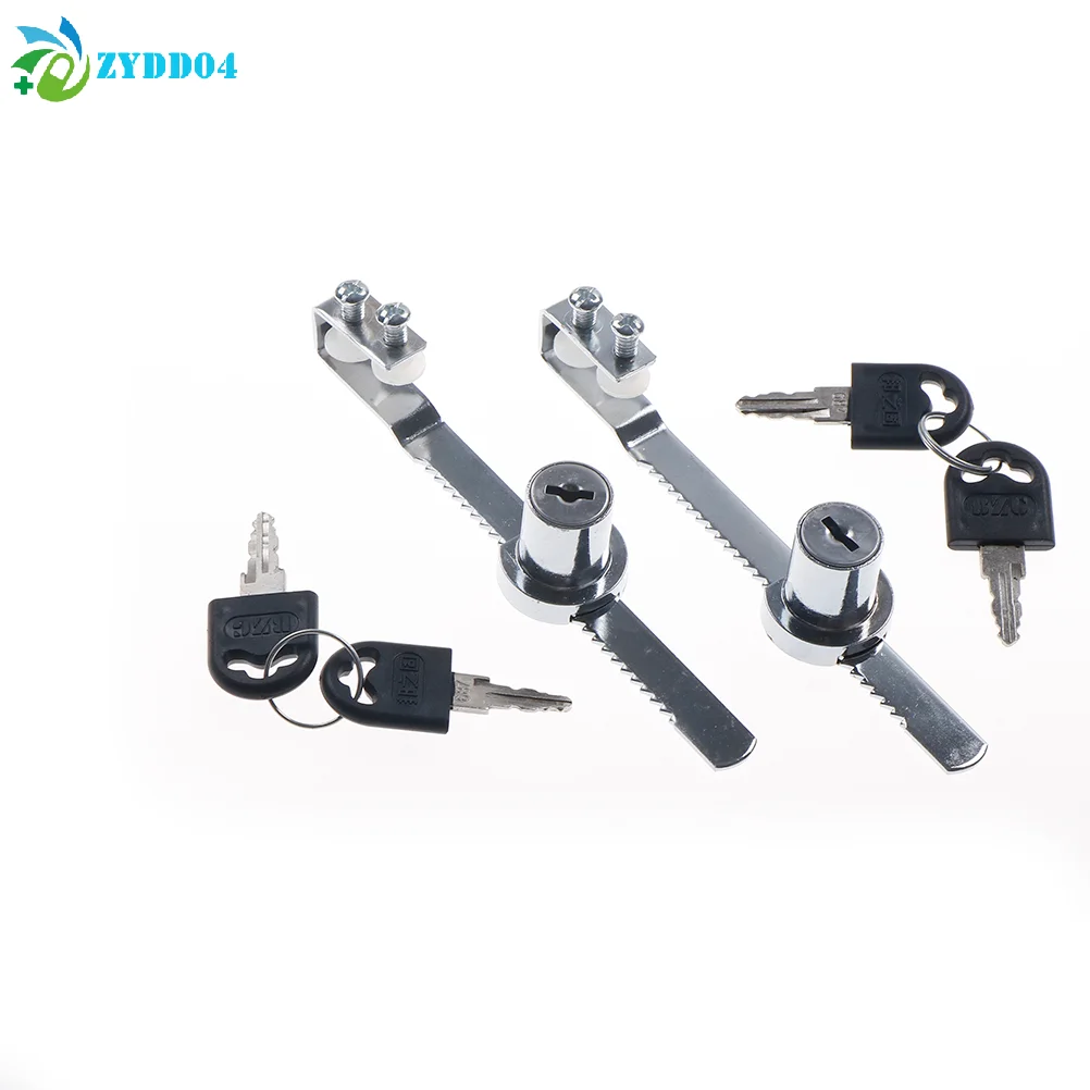 ●Practical Cabinet Glass Door Lock+Keys For Reptile Showcase Display Case