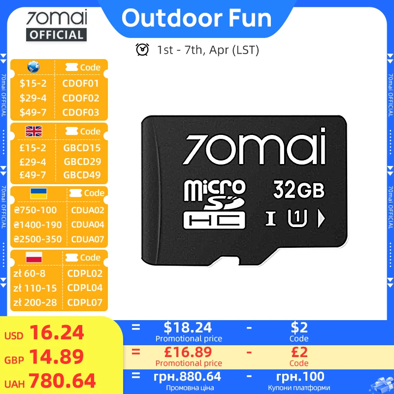 Original 70Mai Micr…