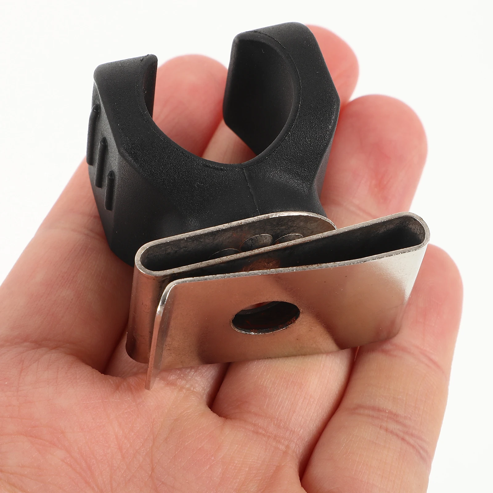 

Hard Hat Light Flashlight Mount Holder Headlamp Clips Construction Safety Workers Lightweight Durable Sturdy Reusable Free Hands