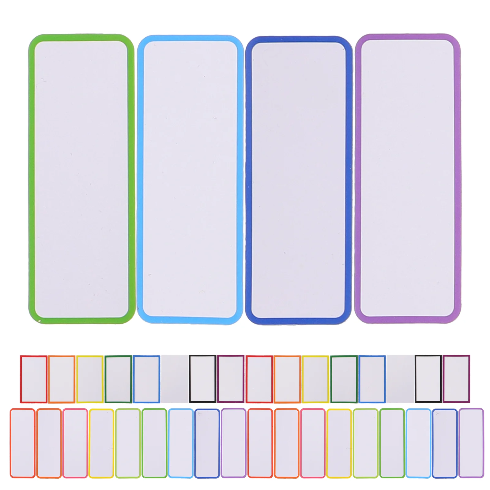 67 Pcs Magnetic Label Dry Erase Markers Labels for Whiteboard Stickers Magnets Erasable