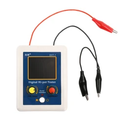 160x128TFT Display Multi-function Digital High Voltage Tester Type-c Interface Voltage Resistance Capacity Transistor Tester