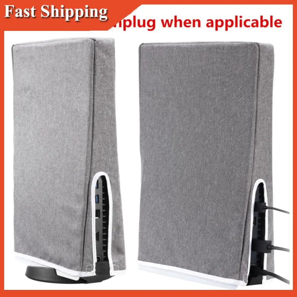 Эффективный пылезащитный чехол, защитный чехол, водонепроницаемый и устойчивый к царапинам игровой защитный чехол, подходит для игровой консоли Ps5