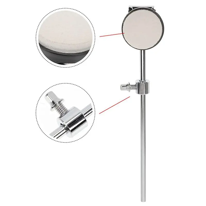 2X New Bass Kick Drum Pedal Beater Hammer For Drum Set Kit Percussion Part Drum Pedal Beater
