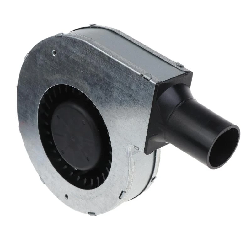 منفاخ تنظيم السرعة E06B تيار مستمر 12 فولت يعمل بالطاقة شواية موقد الخشب في الهواء الطلق المحمول المحمول مع صغير لتجميع الهواء