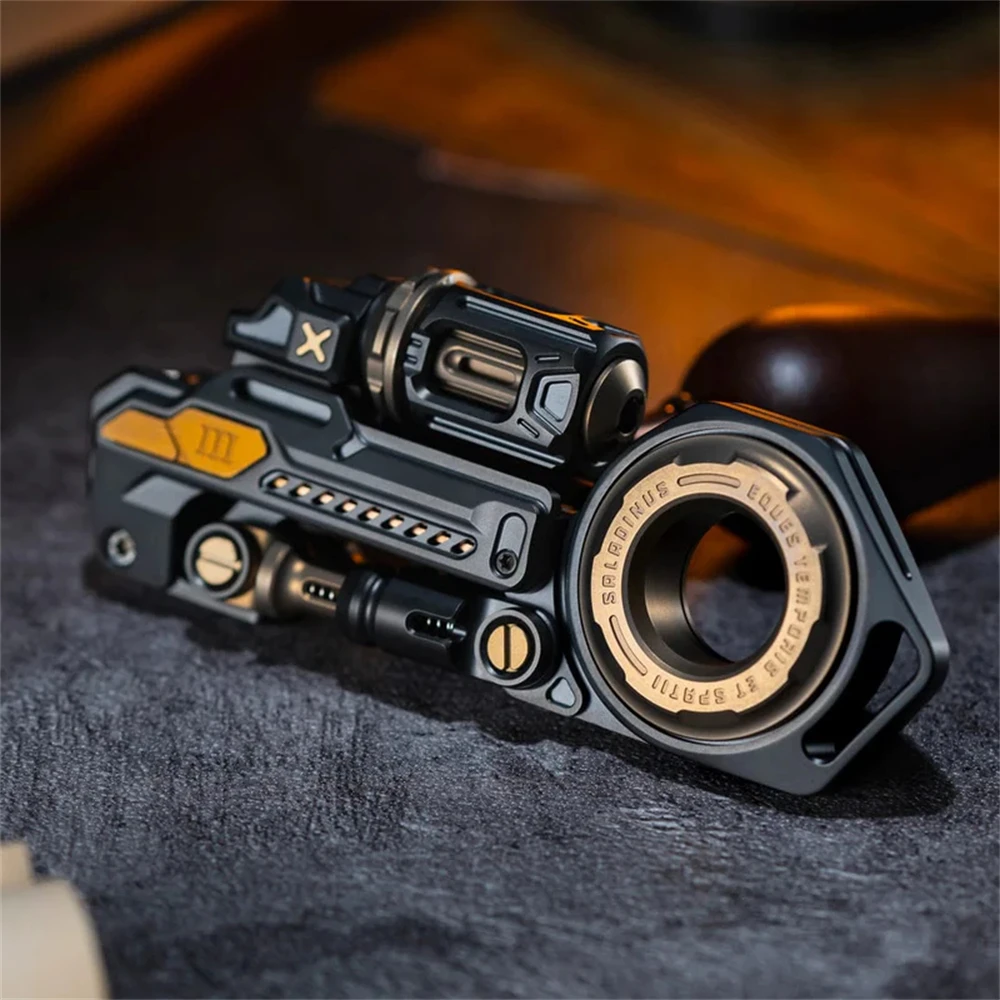 Time Knight Titanium Alloy EDC Fidget Spinner Anti Stress Toys ADHD Anxiety Relief Fidget Slider Sensory Focus Fidgeting Toys