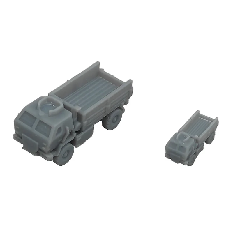 

5PCS Resin Model M1078 Truck Length 0.93cm 1.87cm Military Transport Vehicles 1/700 1/350 Scale DIY Decoration Display Hobby