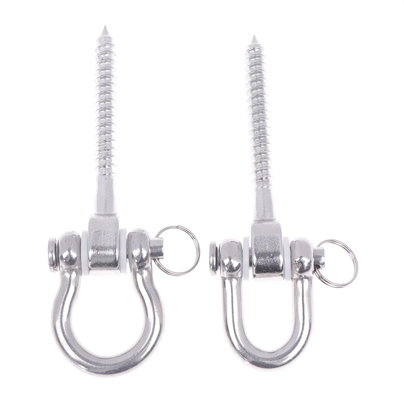 Heavy-Duty Swing Hooks - Durable Stainless Steel Hangers For Hammocks Porch Swings Punching Bags