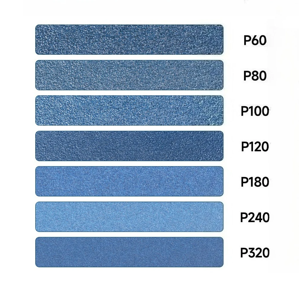 7 قطع: 2100 * 50 حزام جلخ 2 بوصة * 82 بوصة لتلميع أثاث النجارة المعدنية المصنوعة من الفولاذ المقاوم للصدأ
