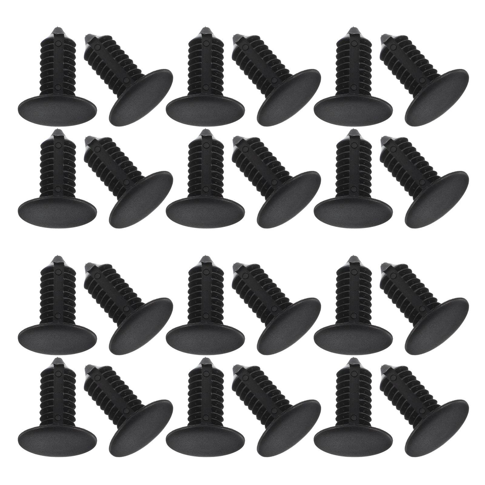 

50pcs Plastic Bumper Durable Fasteners Rivets Easy Installation Secure Fit Versatile Use Automotive Plastic