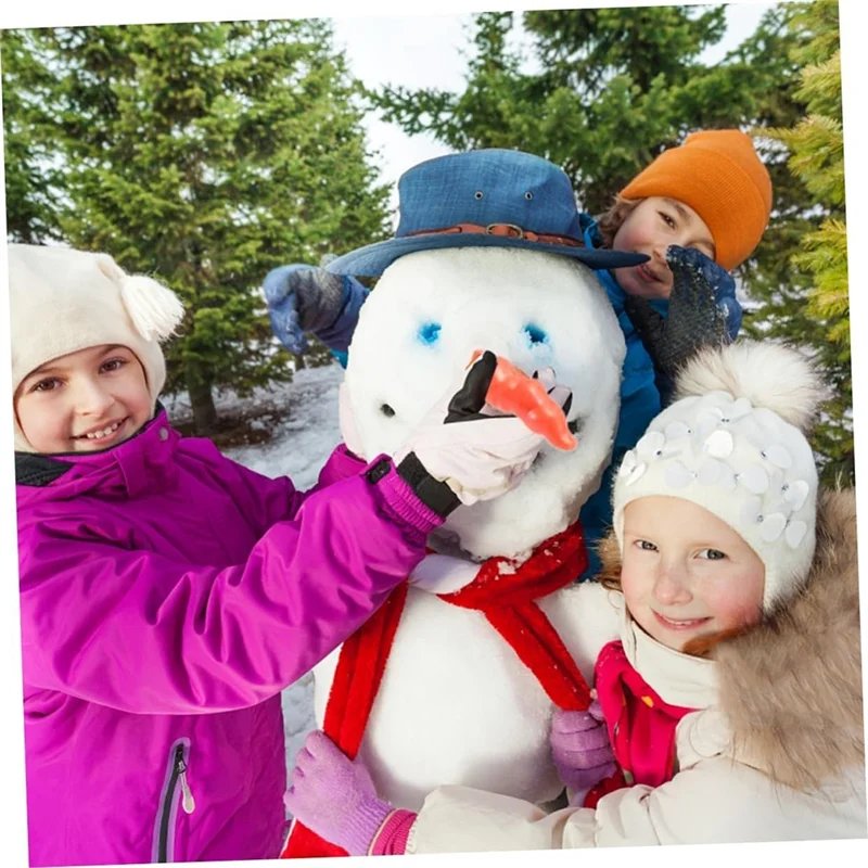 

A87I-160 шт. Набор носа «Снежный человек» — «сделай сам», морковный нос для «Снеговика» и «Рождество», декоративные аксессуары для рукоделия