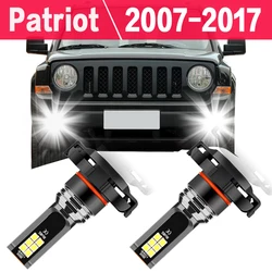 Car Light 3030SMD Fog Lamp 6000K 12V Diode 5202 PS24W For JEEP Patriot MK 2007-2017 2008 2009 2010 2011 2012 2013 2014 2015 2016