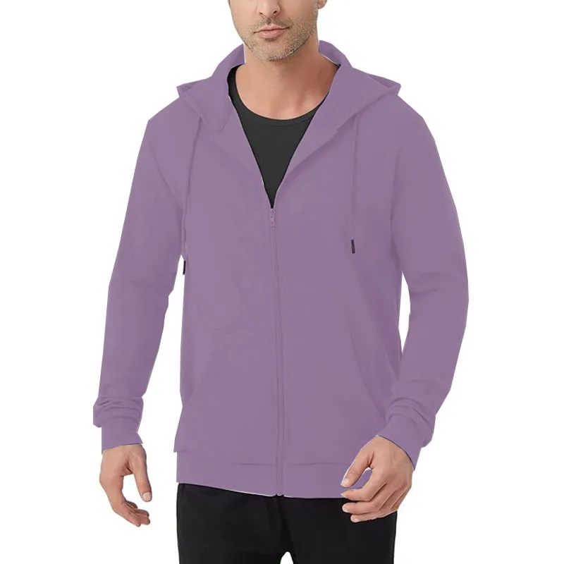 هوديي من الصوف بسحاب كامل للرجال #2