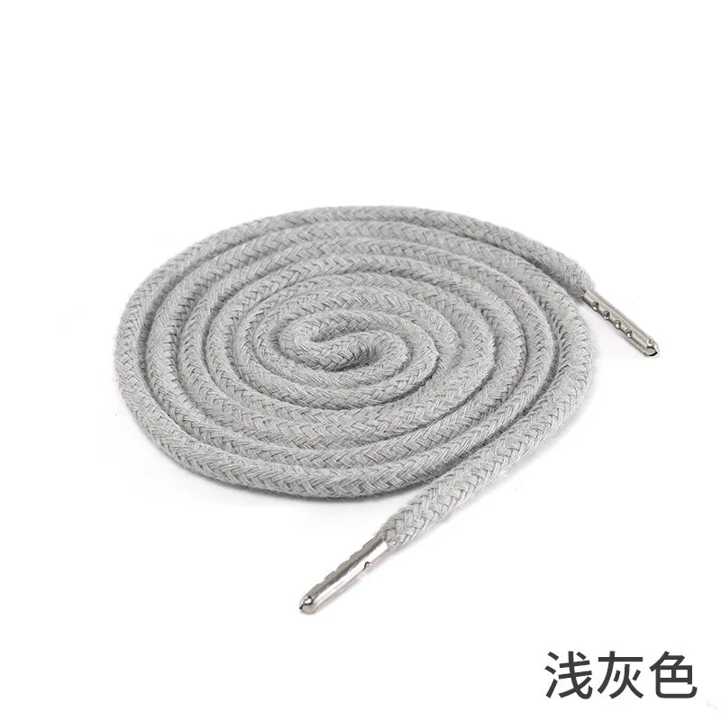 1 stks Joggingbroek Trekkoord Metalen Hoofd Sportbroek Katoenen Touw Riem Hoodies Accessoires DIY Naaien Band Levert TJ7625