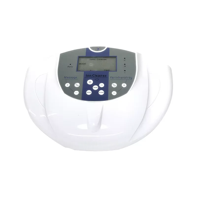 Ionic Detox Foot Spa Machine with Heat Belt and Tens Therapy Pad to Detox Through Feet Packed with Aluminum Suitcase