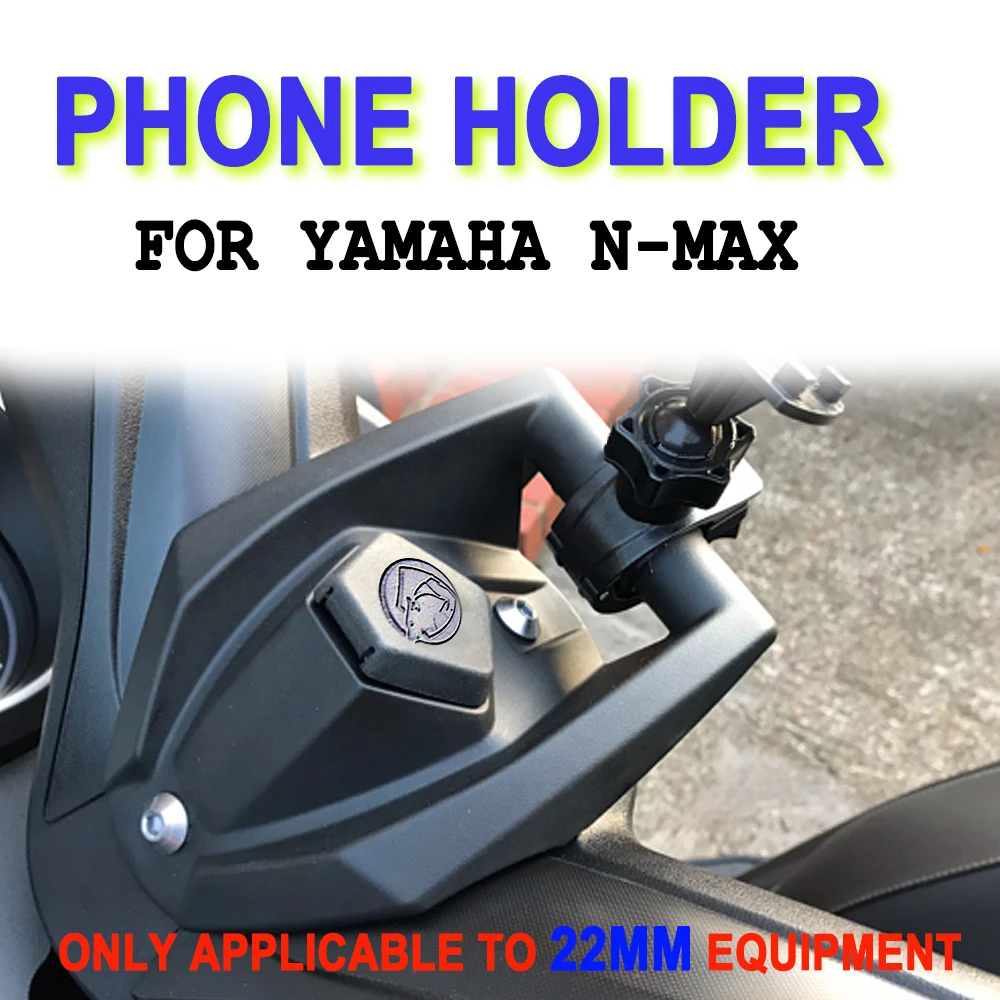 FOR YAMAHA XMAX N-MAX 155 2021 NMAX 125 X-MAX 300 400 GPS Holder Mount NEW Motorcycle Phone Navigation Bracket USB Charging