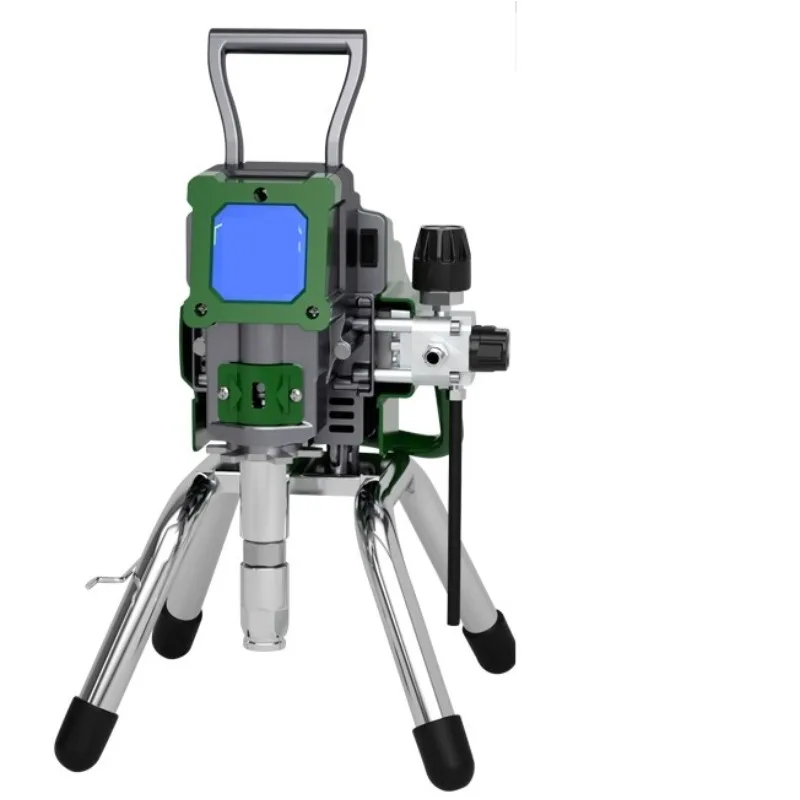 

New intelligent voice electric high pressure airless spray latex putty paint sprayer