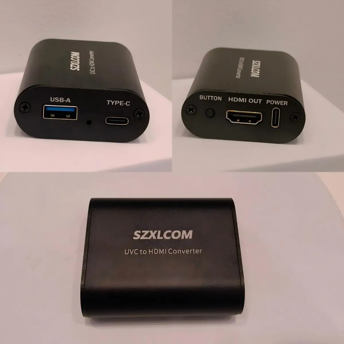 UVC to HDMI Converter 4K Resolution Type-C Fast Charge, Compatible with ATEM Mini Pro Live Switcher, Supports UVC MJPEG only