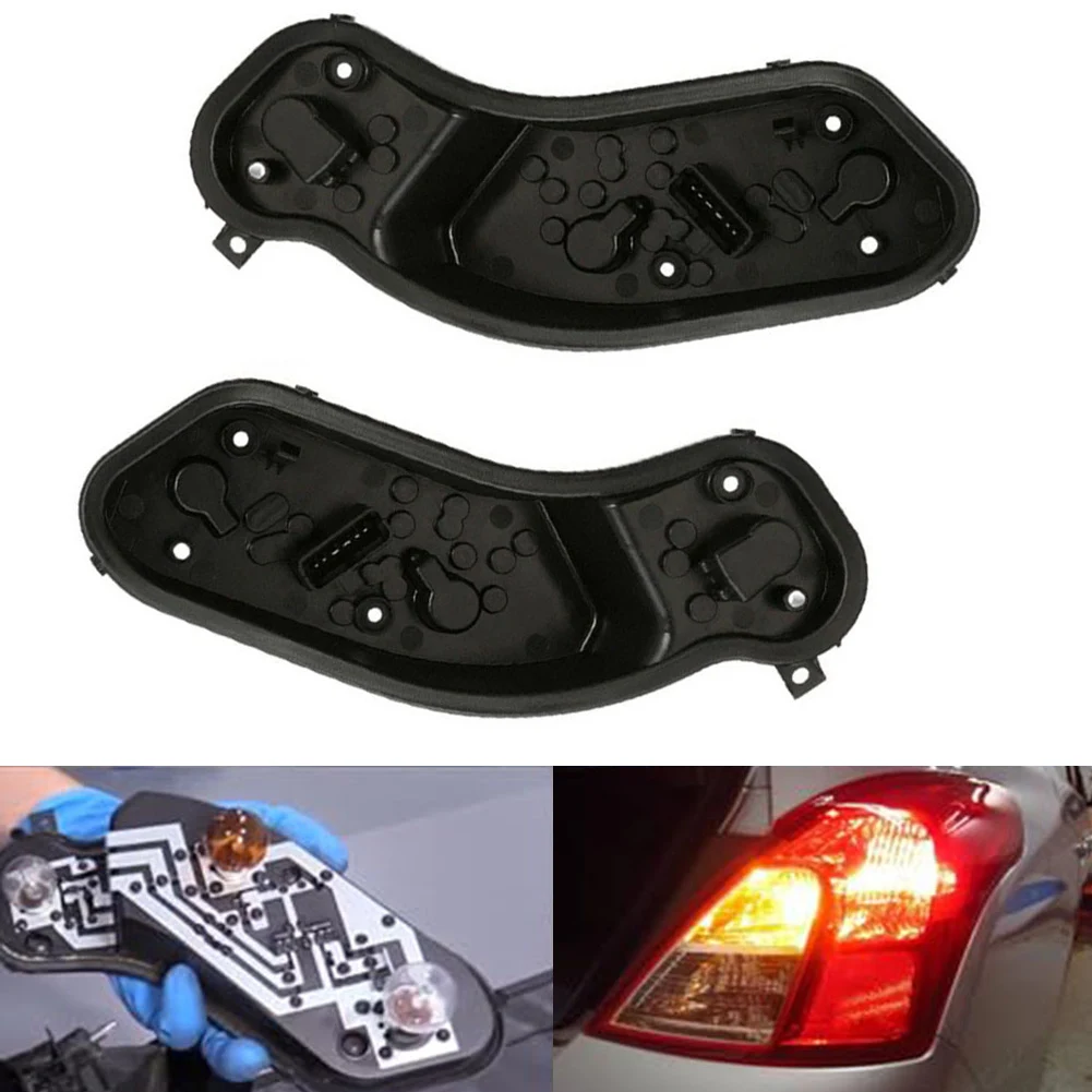 

Розетка заднего фонаря автомобиля в сборе 26556-3AW0A 26551-3AW0A для Nissan для Versa 2012-2019, розетка заднего левого и правого заднего фонаря ABS