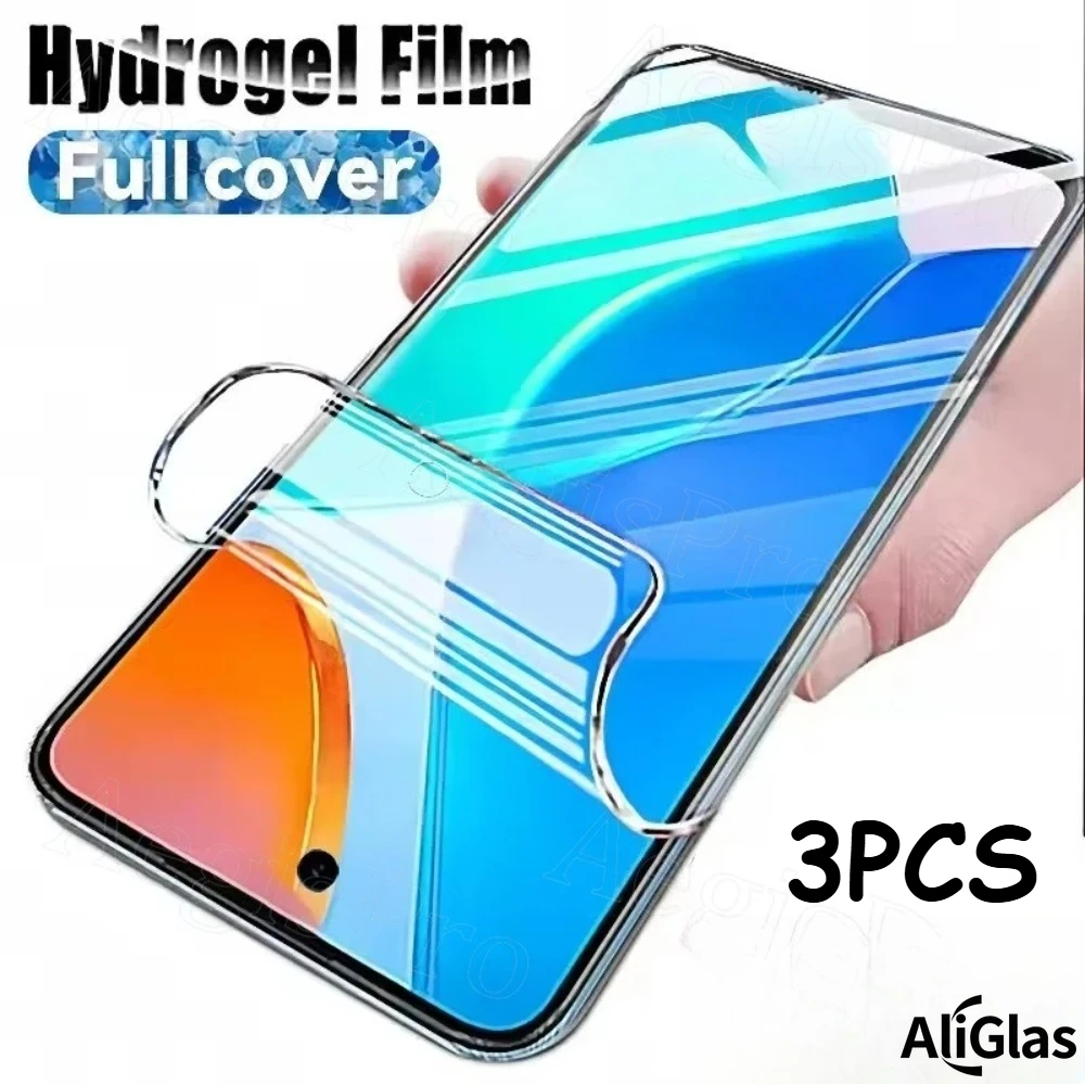 

3Pcs Water-Resistant Hydrogel Film for VIVO X300 Screen Protector High Sensitivity Non-breakable for VIVO X300 Pro Anti-Scratch