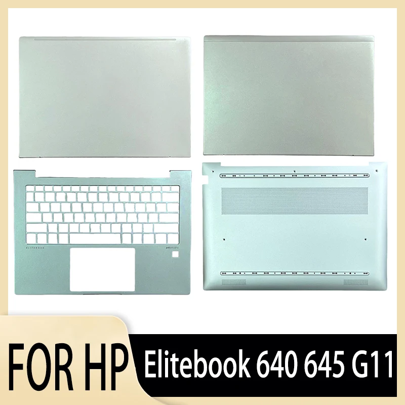 

Новинка для 14-дюймового ноутбука Elitebook 640 G11 645 G11, задняя крышка ЖК-дисплея, передняя рамка, верхняя подставка для рук, нижняя базовая искусственная кожа