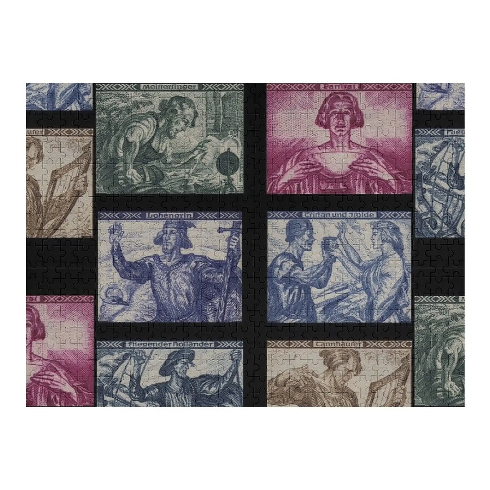 

Вагнер и его опера Пазл для детей Персонализированный деревянный пазл с именем и деревянным именем