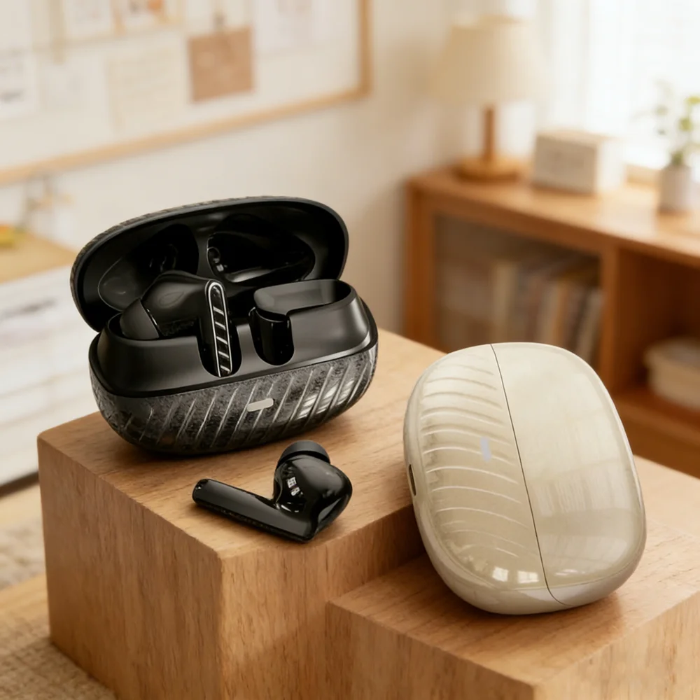 New TWS Touch Control Wireless Headset Low Latency Noise Reduction Bluetooth Headphone HD Call Bluetooth Earbuds Sports