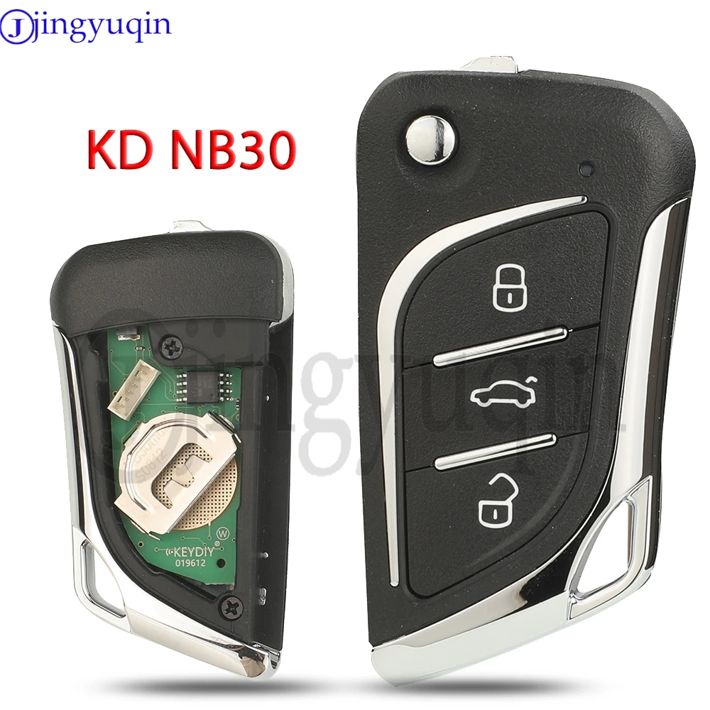 

Универсальный автомобильный ключ-пульт jingyuqin KD NB30 KEYDIY для программаторов KD900K/D900+/URG200/KD-X2, серия B, пульт дистанционного управления для автомобиля