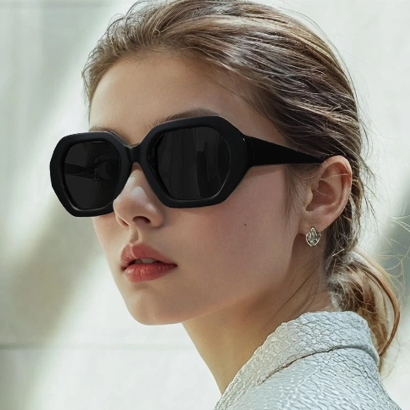 

BLUEMOKY Acetate Polarized Sunglasses Thick Butterfly Frame UV400 Protection Trendy Sun Glasses for Women Driving Outdoor