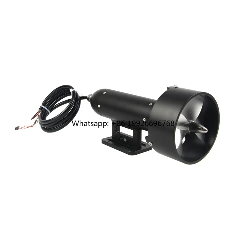 

KYI-30ET-H 24V-48V Built-in 80A ESC 30kg Thruster Full Metal Waterproof DC Brushless Motor for Rowing Boat / Electric Surfboard