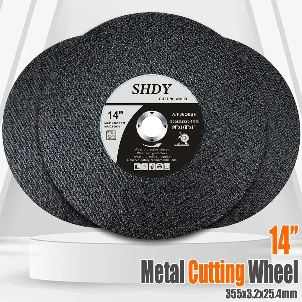 355mm Angle Grinder Metal Cutting Grinding Wheel 14 Inch Cutting Grinding Wheel for Metal and Steel Cutting Polishing