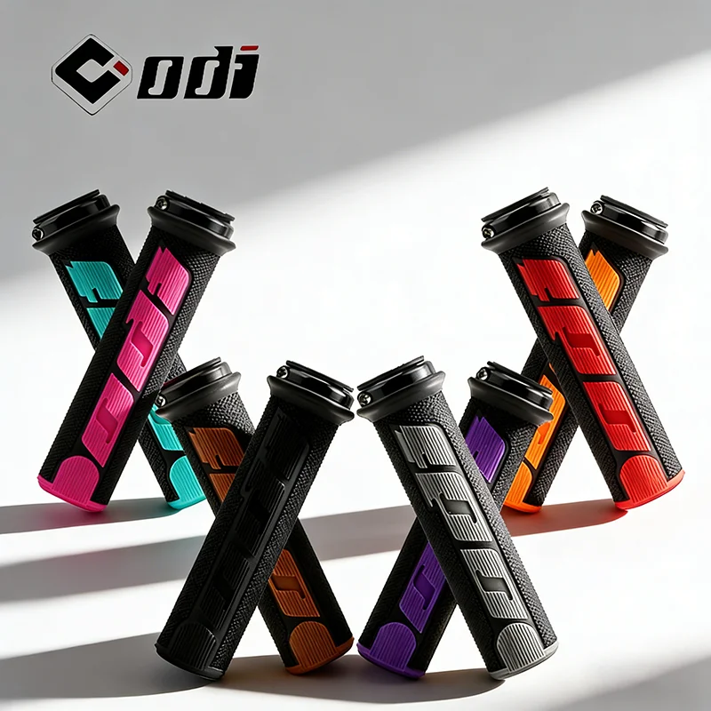 

ODI Lock on Bike Grips Rubber Lightweight Non-slip MTB Grips Wear-resisting Breathable Bike Handlebar Mountain Bicycle Accessory
