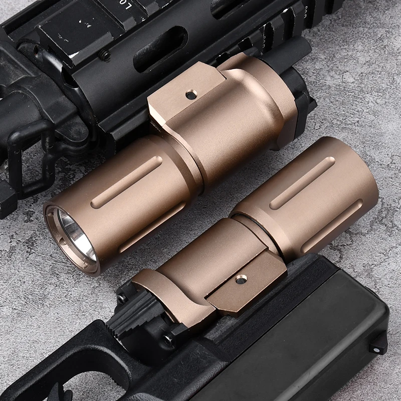 PL350 PLHv2 Tactical Flashlight 1000LM Metal Hunting Airsoft Pistol Equipments Reconnaissance Fittings For 20MM Picatinny Rail