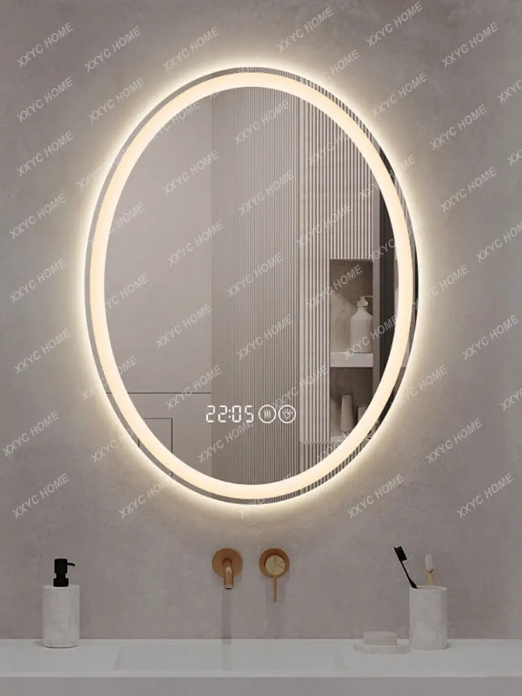 Glass Mirror Dress Women Hanging Wall Full Decorative Led Lamp Mirror Ornament Magnifying Espelho Room Decor