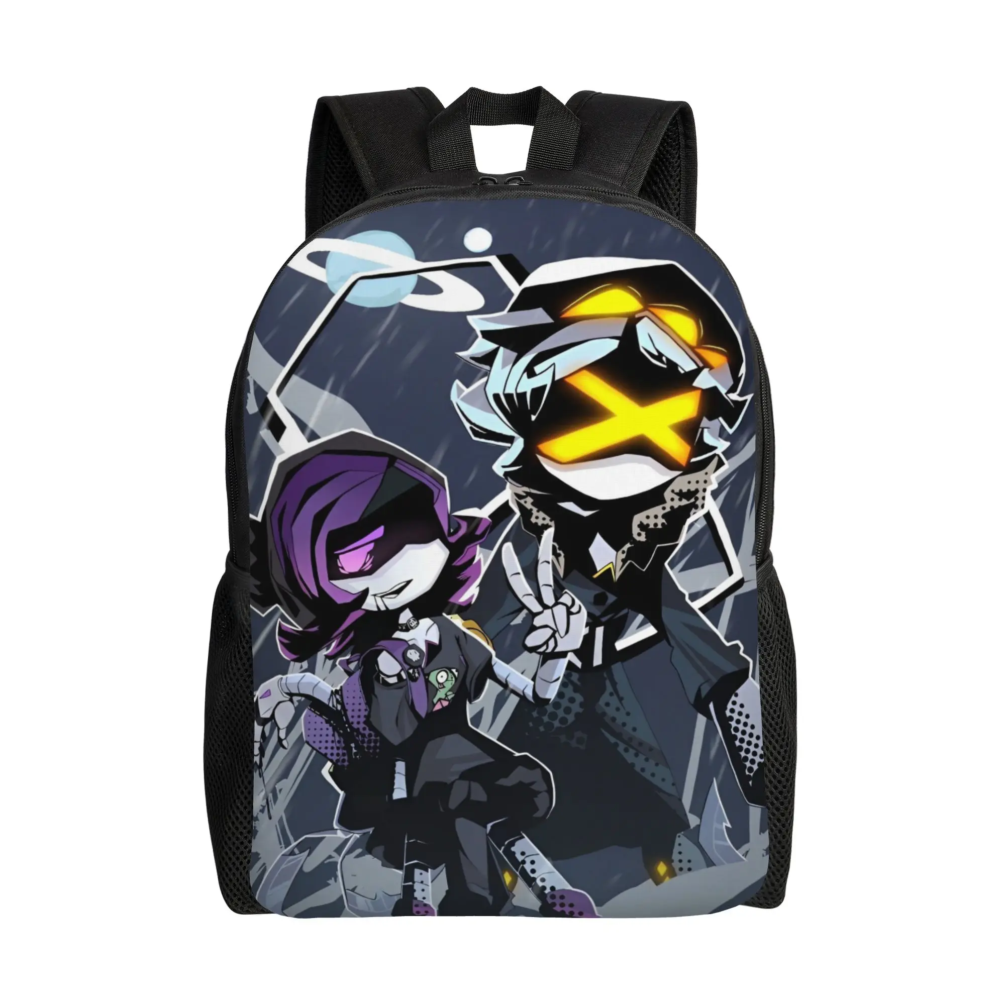 

Модный рюкзак Murder Drones, прочный, для старшей школы, работы, романтических комедий, повседневный рюкзак для мужчин и женщин, сумка через плечо для ноутбука